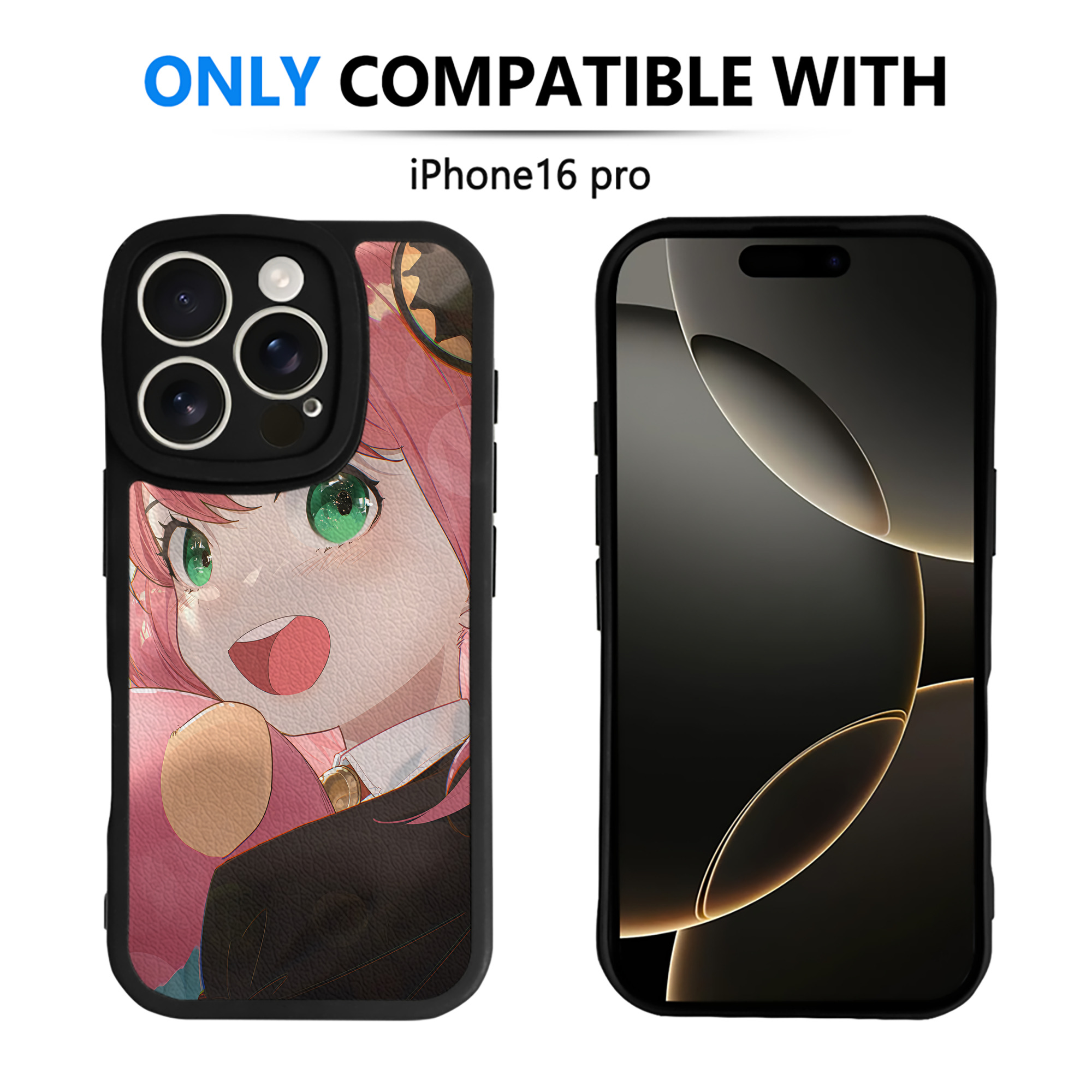 （画像用） SPY×FAMILY间谍家家酒 【iPhone 16シリーズ対応】シリコンスマホケース（レザー調） 材質：シリコン